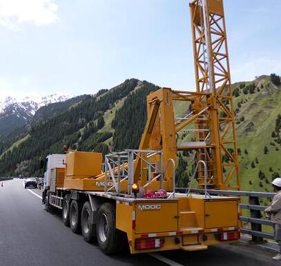 桁架式橋梁檢測車的特性